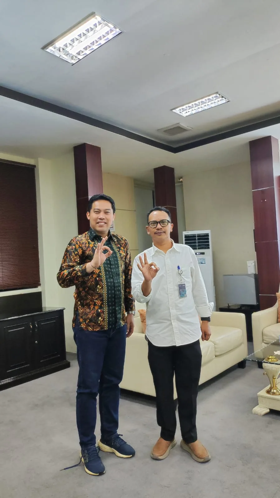 Dokumentasi kerja sama dengan BULOG